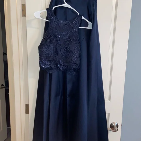 open lace back dress Amazon.com: Bee Darlin Womens Plus Sequined Prom Evening Dress, Navy, 20W :  Clothing, Shoes & Jewelry